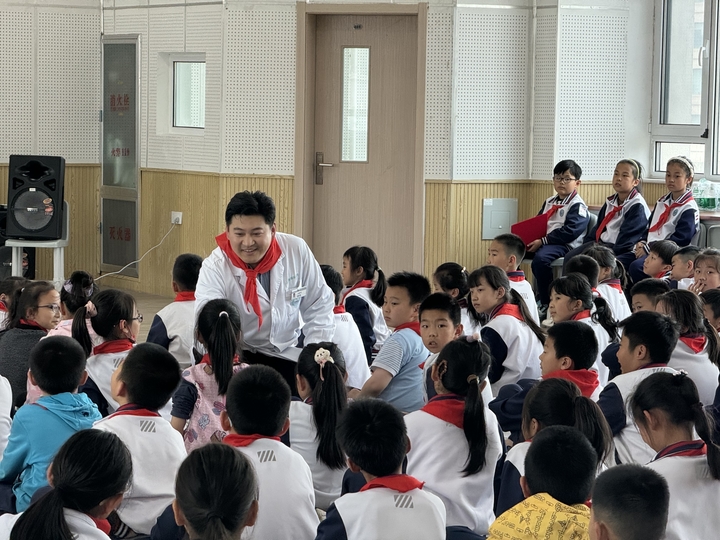 爱眼护眼知识走进济南市天桥区汇才小学