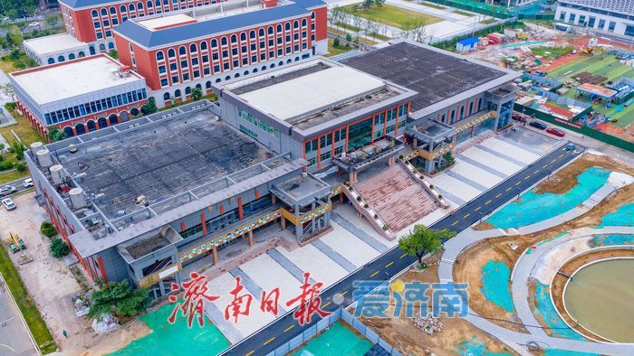项目强省会｜扩容提质筑新校！济南高新区实验中学三期扩建项目有序推进