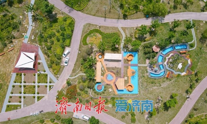 济南华山湖畔新添滨水亲子空间