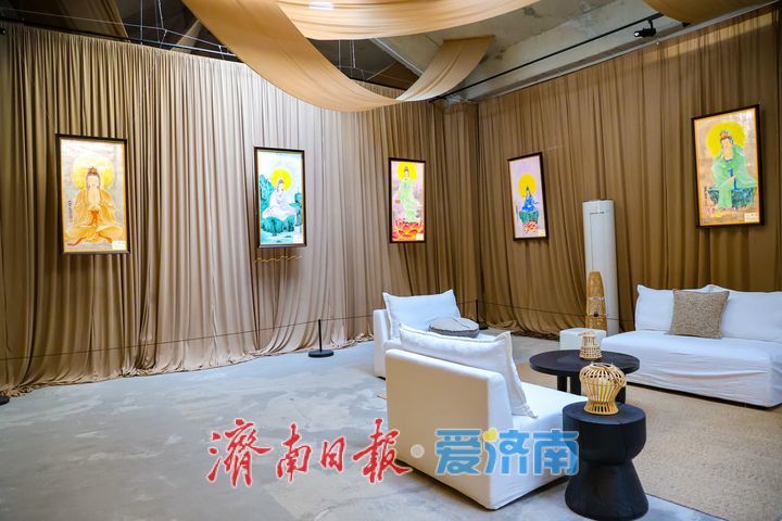 一年四季 泉在济南丨济南上新街“墨艺正浓”艺术展精彩启幕