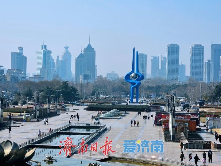 一年四季 泉在济南丨泉城蓝天白云 生态画卷入画来