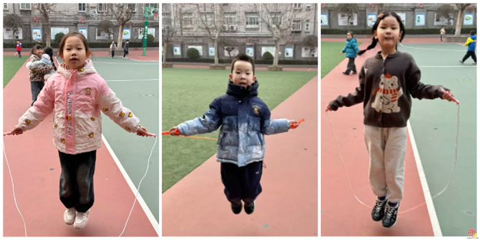 “绳”采飞扬，冬日最暖的光芒 ——济南市制锦市小学一年级二班跳绳挑战赛