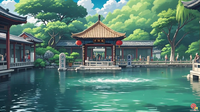【名士天团 AI济南】张养浩邀君寻迹诗画泉城