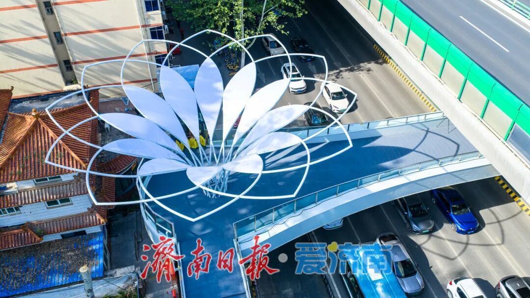 助力泉城交通升级，4座人行天桥将于“五一”假期前投入使用