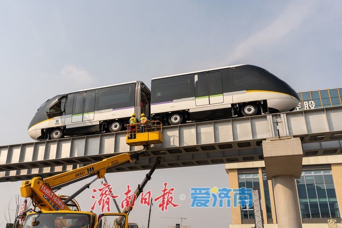 中铁建工助力济南云巴项目建设