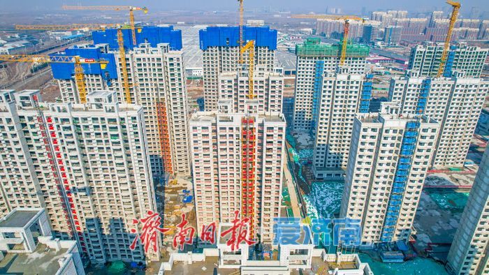 项目强省会｜槐荫区西兴佳苑项目加速建设，打造高品质安置社区