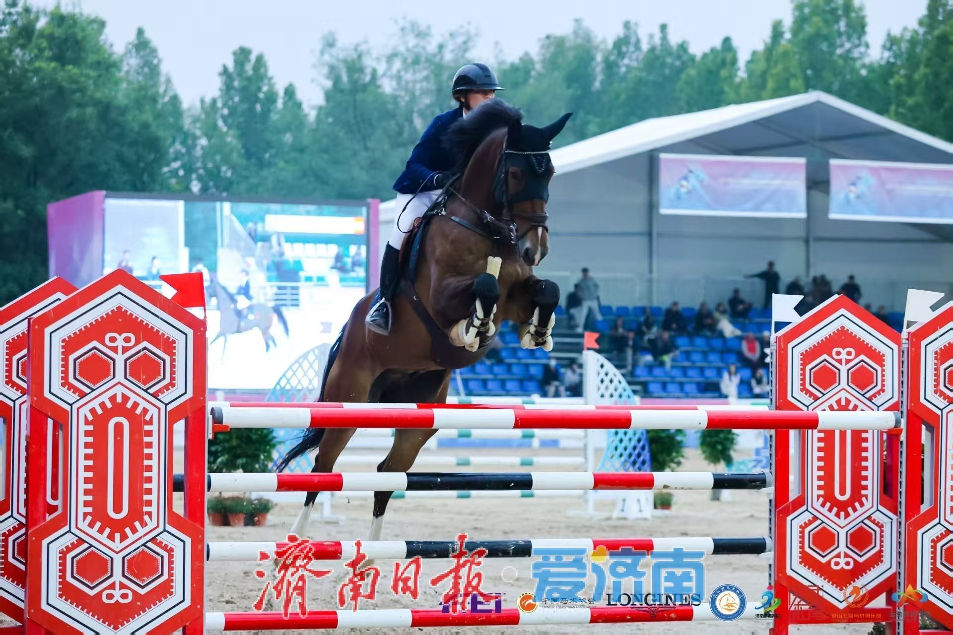 2025年国际马术场地障碍赛暨济南公开赛启幕 名士济南·马韵泉城主题展与非遗市集同步亮相