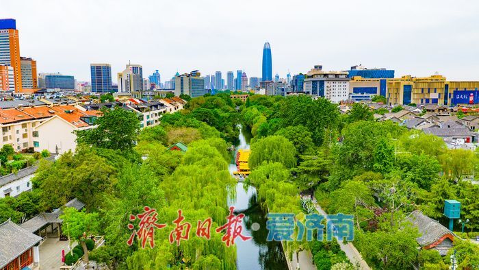 一年四季 泉在济南丨一泉一市一春日！黑虎泉畔水墨韵 花朝荟里烟火情