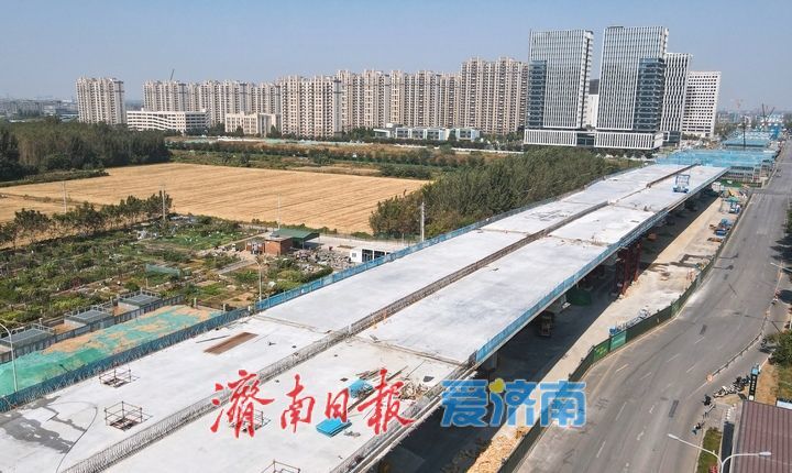 项目强省会｜济南凤凰黄河大桥南延工程多处关键控制性节点顺利完工