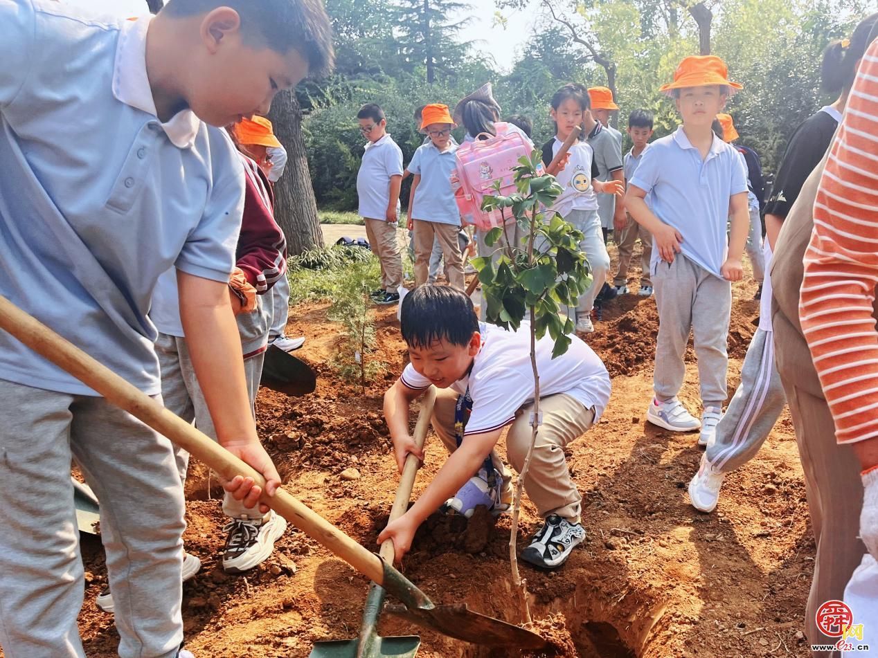 植绿护绿全民行｜“护”百年古树 “植”绿色未来济南市“全民义务植树+古树研学”活动走进济南植物园