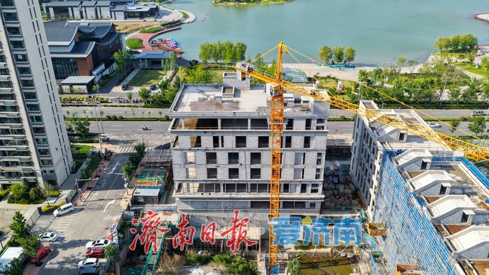 项目强省会｜济南市北湖核心区B-1地块项目建设稳步推进 打造区域商务新标杆