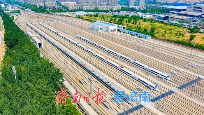 镜头定格济南交通新图景 京台高速焕新与跨黄枢纽、高铁动脉交相辉映