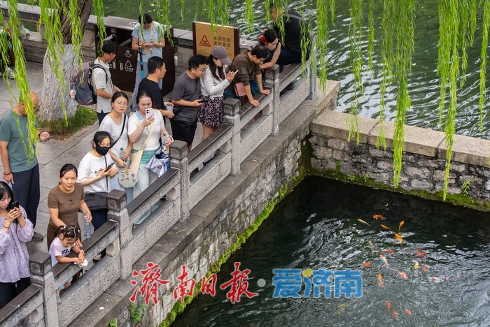 一年四季 泉在济南丨泉畔寻秋，济南秋日泉水游升温