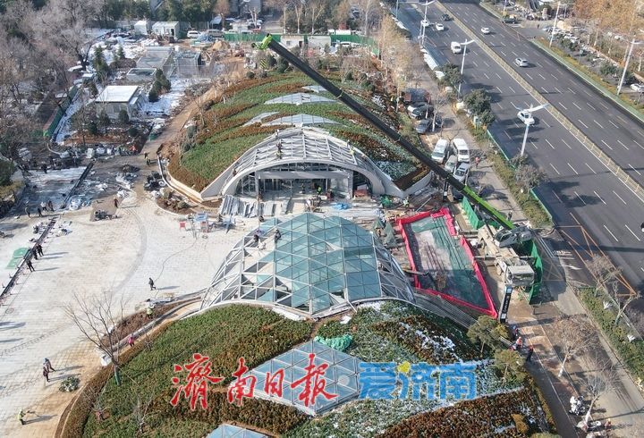 “生态融于途 泉城新景现”，济南轨交4号线冲刺开通运营