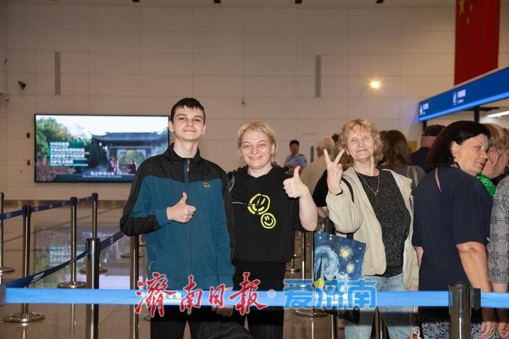 山东迎今年最大规模俄罗斯入境旅游团