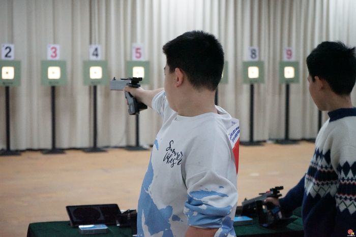 济南市第25届少年儿童七项技能展演激光射击达级赛12月14日成功举办