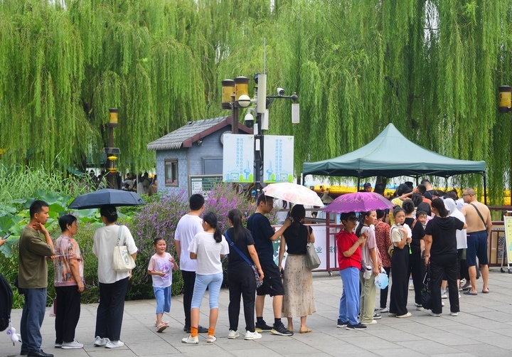 “泉”在济南过暑假 