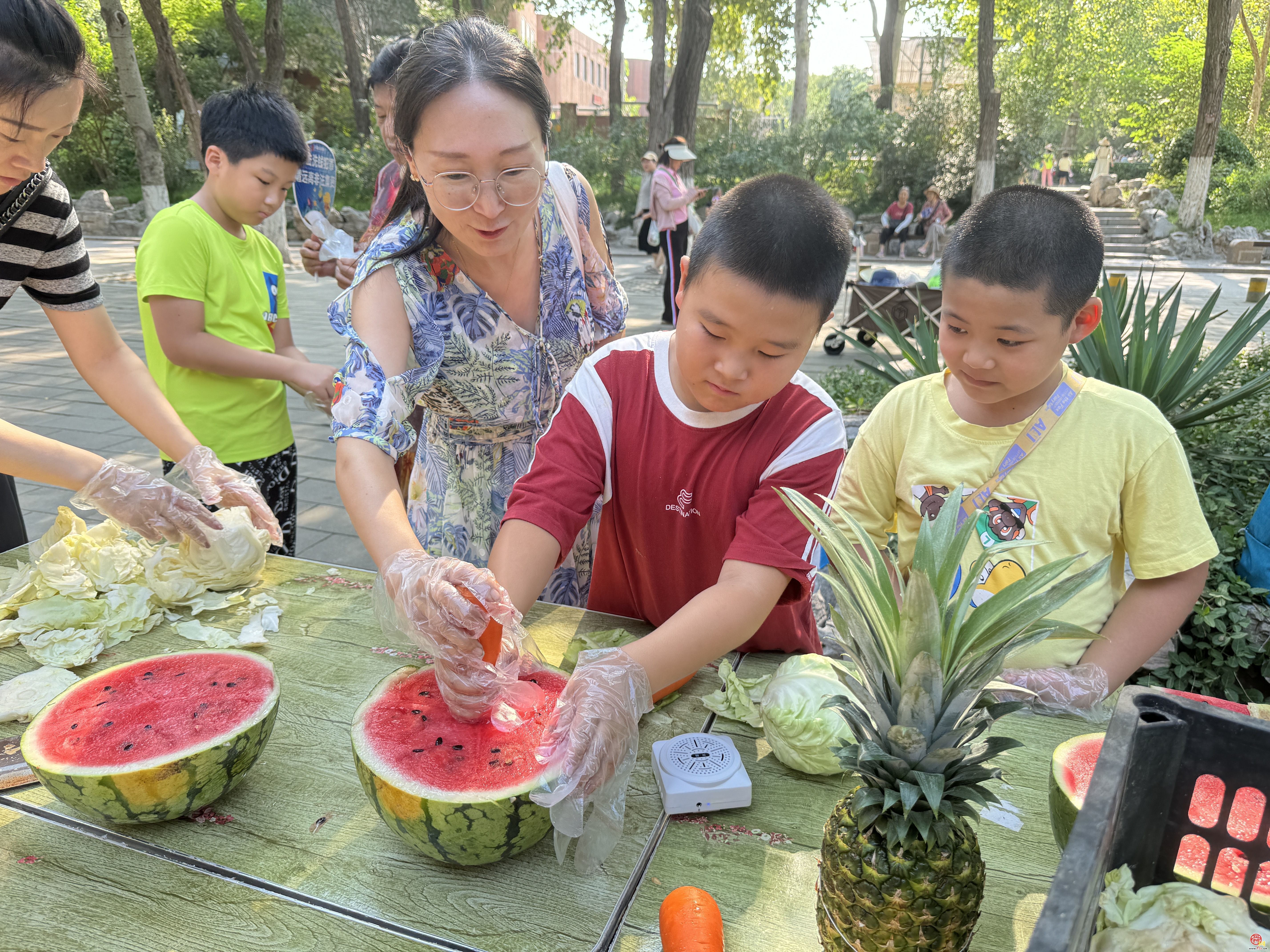 “泉”在济南过暑假——济南动物园为大嘴巴神兽“京津”举行欢乐生日趴