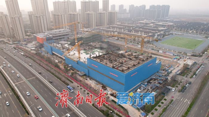 项目强省会｜西客站片区银泰百货项目提速推进 西部商业综合体初具规模