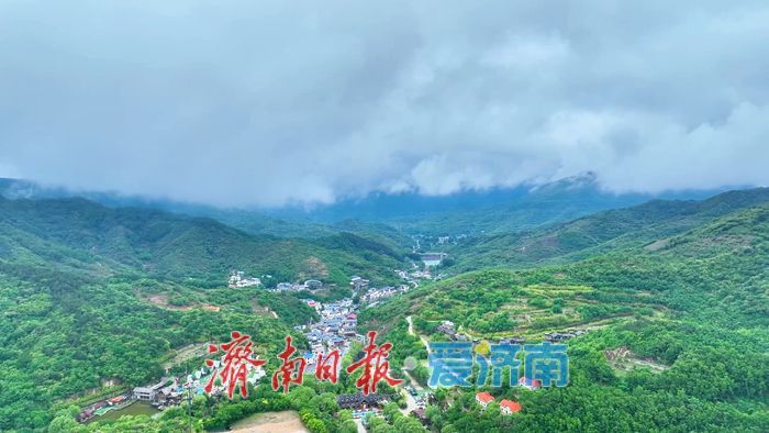 一年四季 泉在济南丨雨后九如山，水墨入仙境