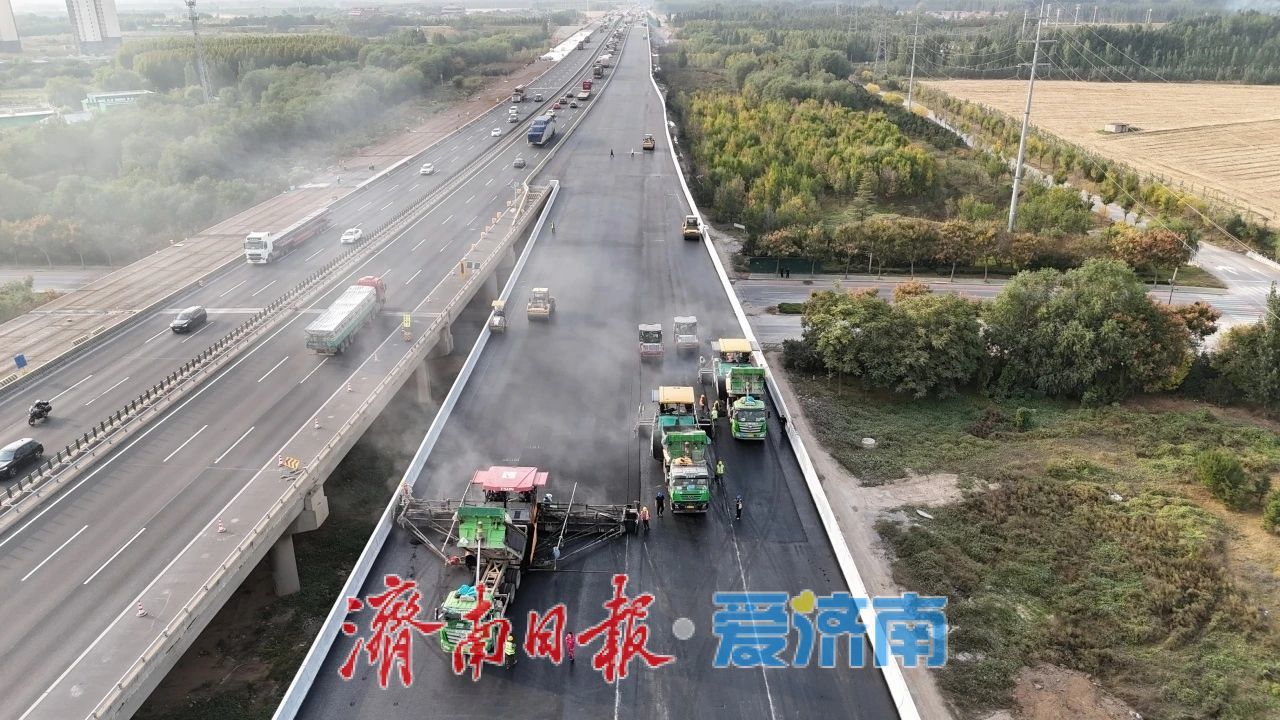 项目强省会｜京台高速齐济段改扩建项目：“六改十二”的破局之路