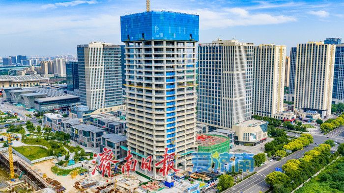 重启提速换新颜！济南齐鲁之门双子塔项目建设迎来新突破