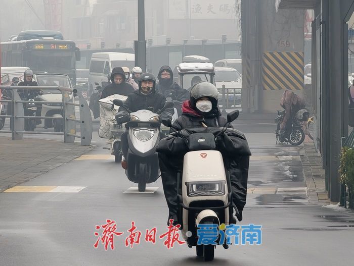 一年四季 泉在济南丨雪后雾锁泉城