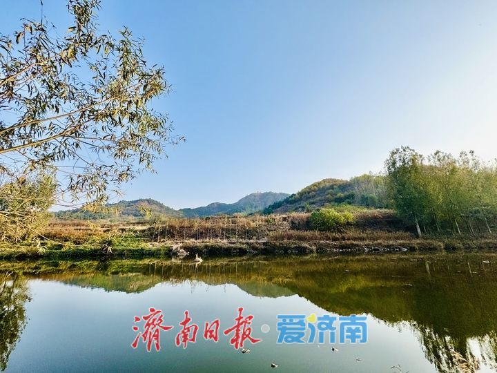 一年四季 泉在济南丨通天河畔秋意浓 山水如画醉人心