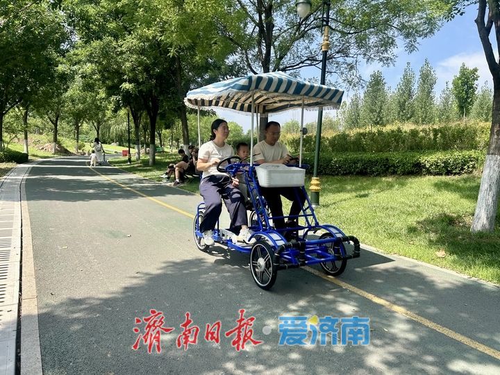 蝉鸣悠长 清风送爽 济钢中央森林公园成市民周末休闲好去处