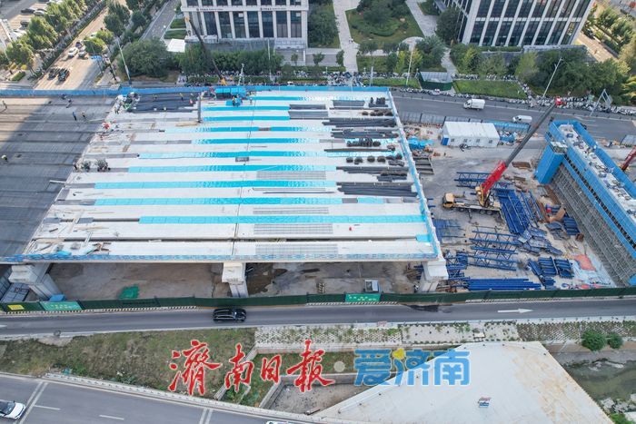 济南凤凰黄河大桥南延工程提速攻坚 年底将实现主桥结构贯通！