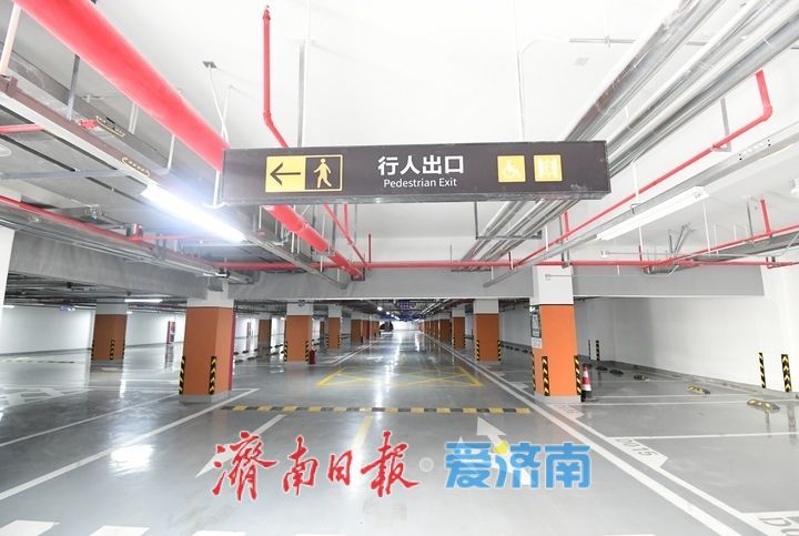 项目强省会｜泉城广场新建“城市智慧停车场”基本完工，周边交通将更便利