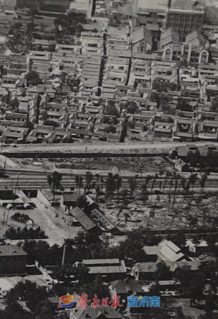 航拍视角下，1928年济南两座老火车站的历史定格