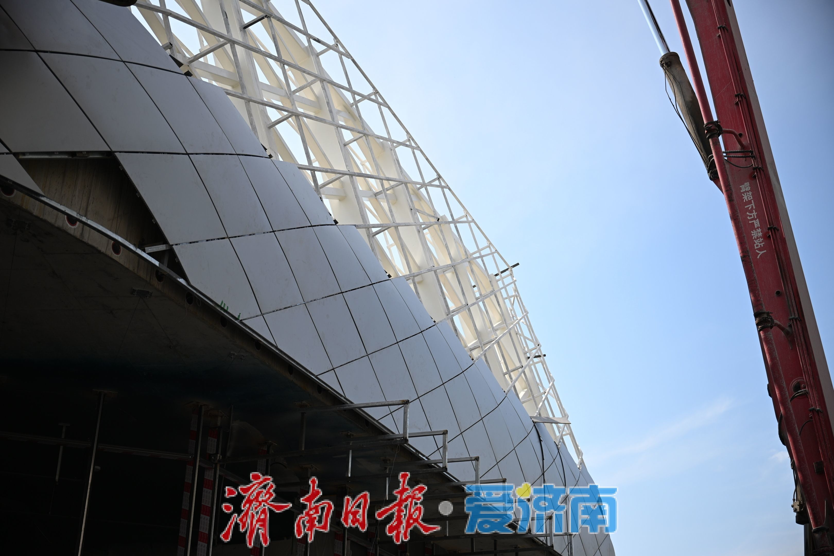 槐荫全民健身中心项目稳步推进 家门口“一站式”健身圈加速成型