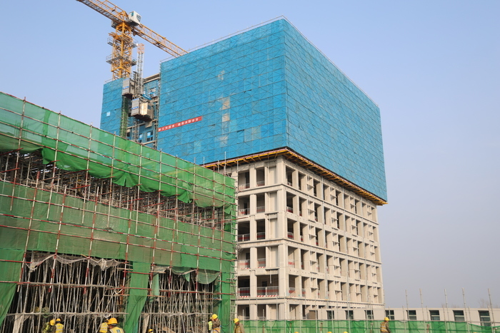 年味渐浓施工忙！济南医疗器械产业基地一期定制化厂房有望三季度投产