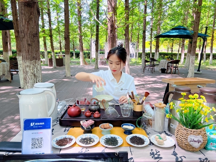 近郊游好去处！探秘济南鲜花港新潮打卡驿站