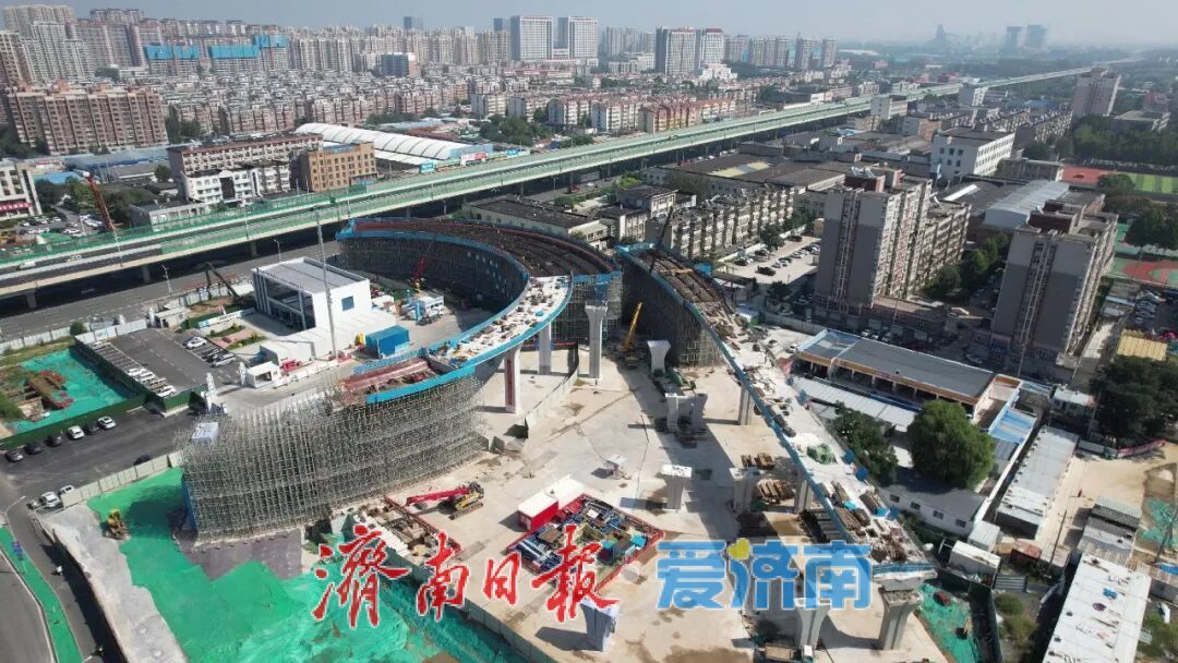 项目强省会｜凤凰黄河大桥南延工程假期“加速跑”