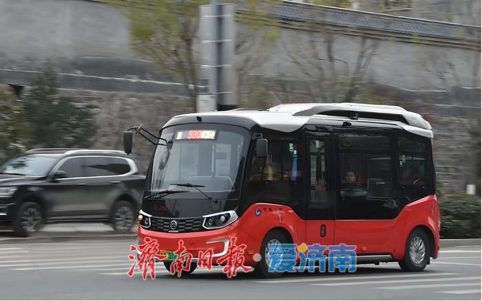 明起济南公交580路优化调整部分运行路段