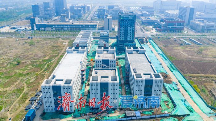 项目强省会｜济南起步区黄河科创中心西区进入收尾阶段 预计2026年6月交付