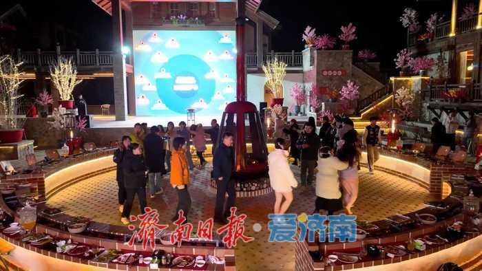 冰瀑围炉，暖冬奇遇！九如山以冰火交织的仪式感，点燃元旦假期的新玩法