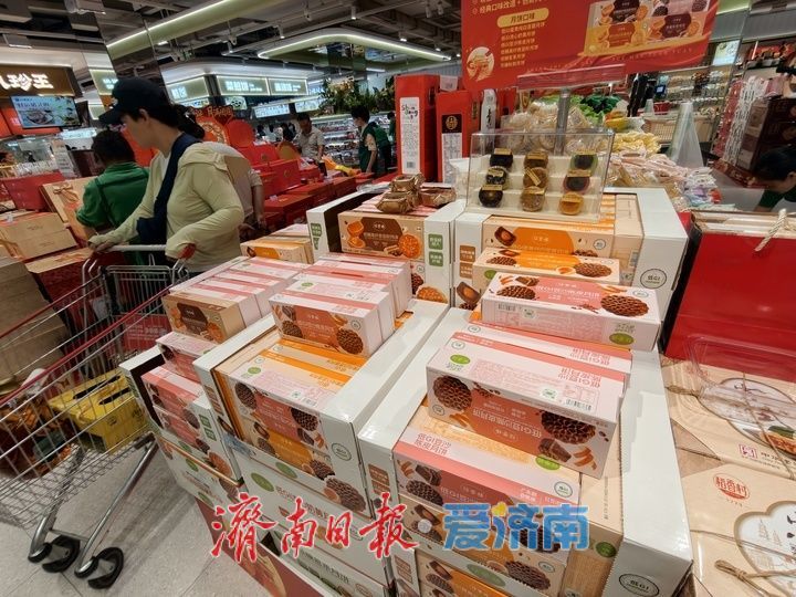 中秋氛围渐浓 济南月饼市场购销两旺