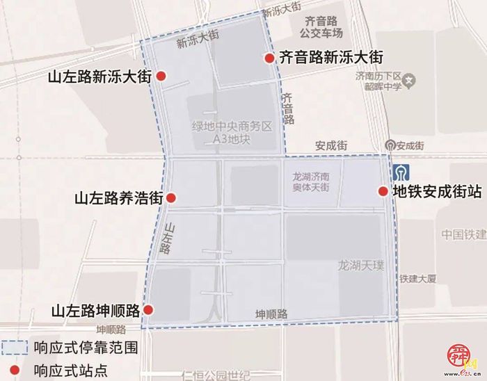 地铁站直达写字楼  济南CBD“街区约巴”打通公共交通通勤最后一公里