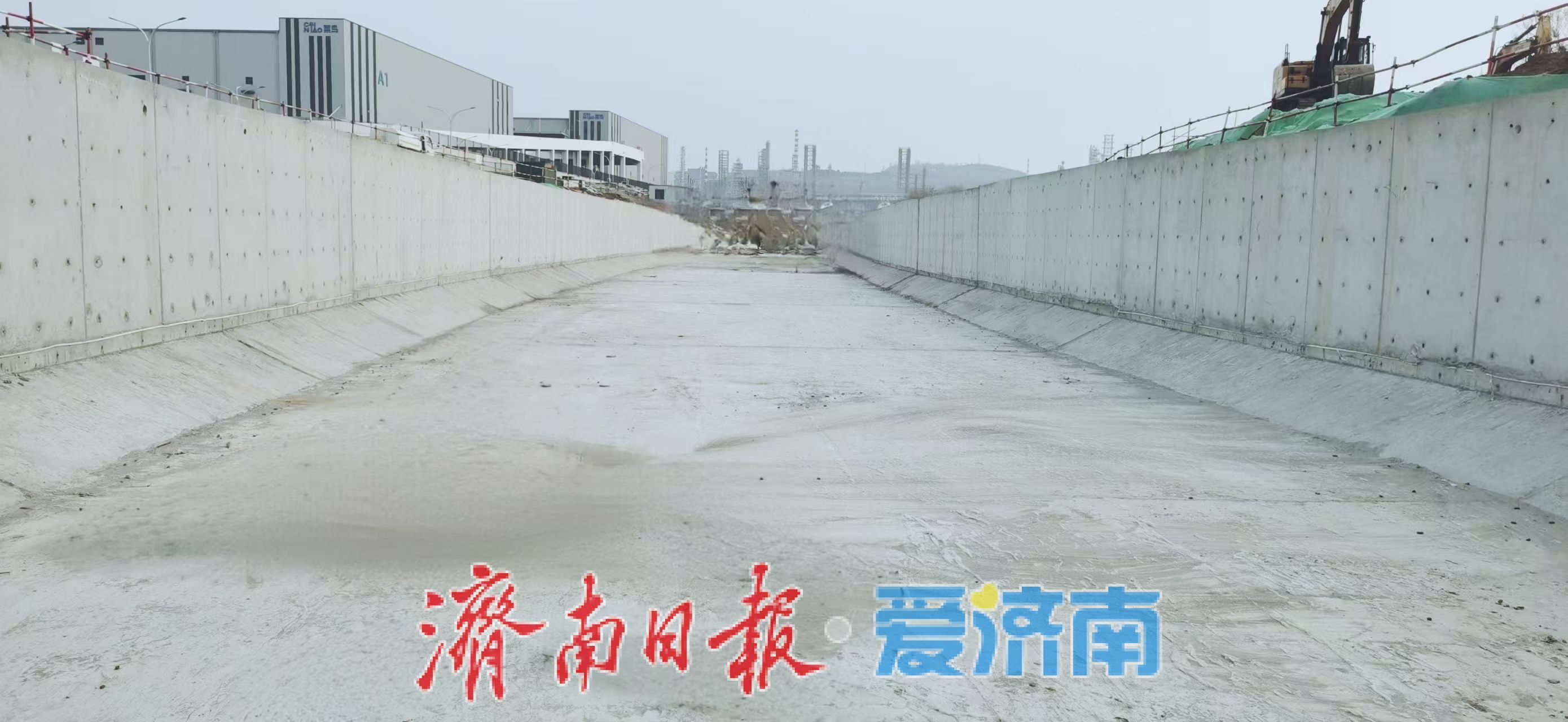 奏响生态治理凯歌！济南龙脊河治理工程河道主体全线贯通