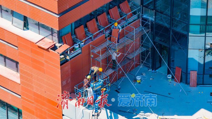 项目强省会丨赋能全民终身学习，山东开放大学高新校区改造工程进入收官阶段