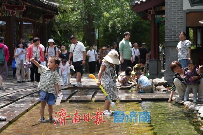 一年四季 泉在济南丨热浪来袭，泉畔尽享“透心凉”！