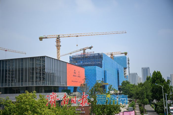 项目强省会｜济南槐荫银泰百货项目主体施工进展顺利 西城商业配套加速成型