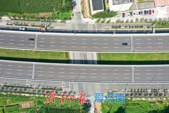 槐荫区美里北路改造完成，通行安全大幅提升​