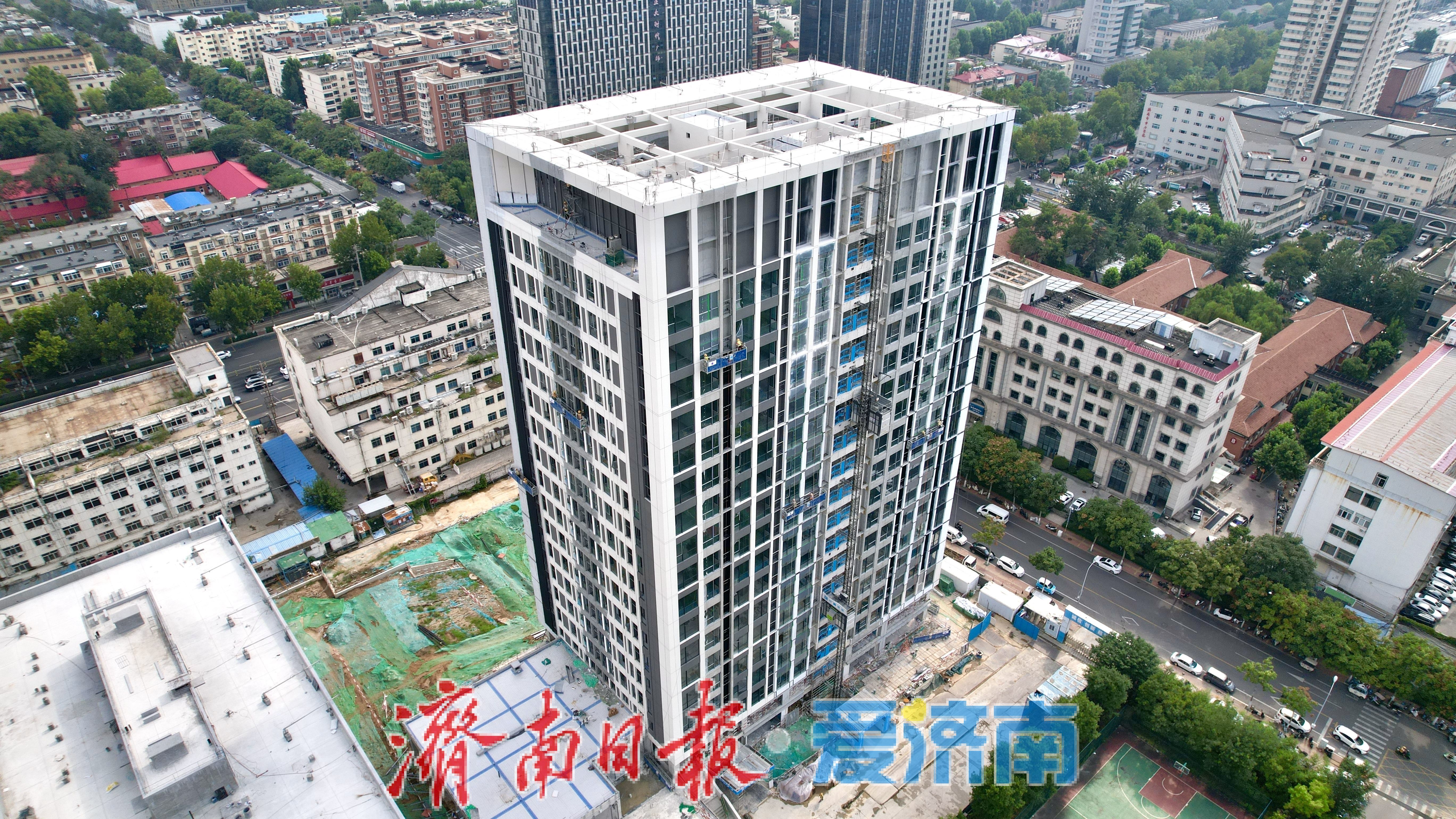 补齐实训硬件短板 济南铁道职业技术学院二期改造项目C-1地块现场建设有序推进
