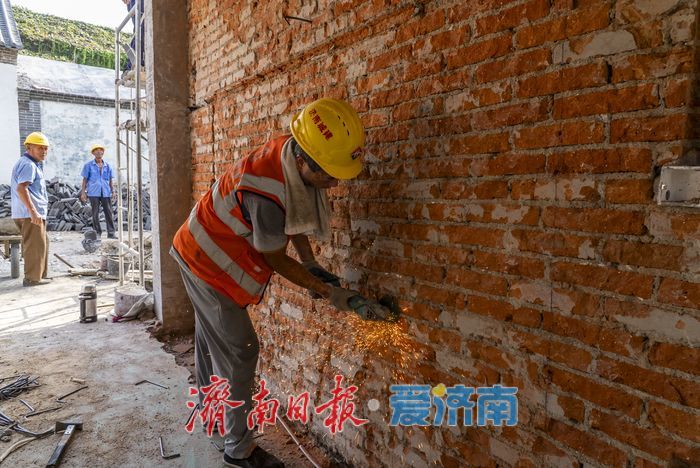 明府城老院落修缮，守护老街历史风貌