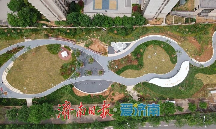 绿色生态 开放共享 济南再添一处街头公园