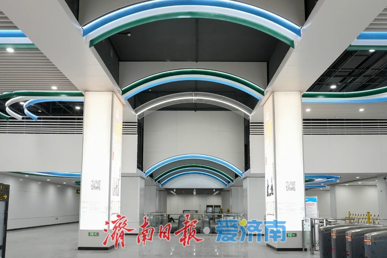 济南轨道交通4、8号线和6号线东段车站实景“上新”